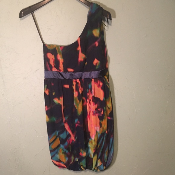 torrid Dresses & Skirts - Torrid One shoulder Balloon Hem Dress Size 12.